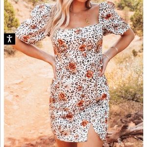 BUDDYLOVE NORA MINI DRESS IN SAFARI